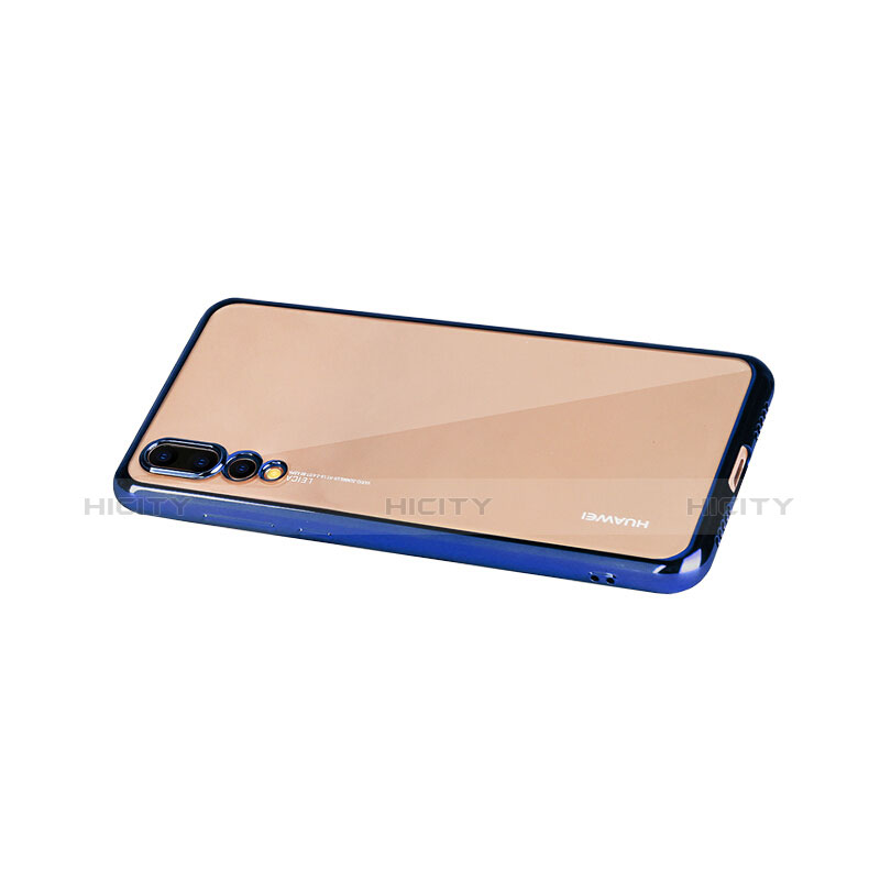 Custodia Lusso Alluminio Laterale Specchio Cover M04 per Huawei P20 Pro