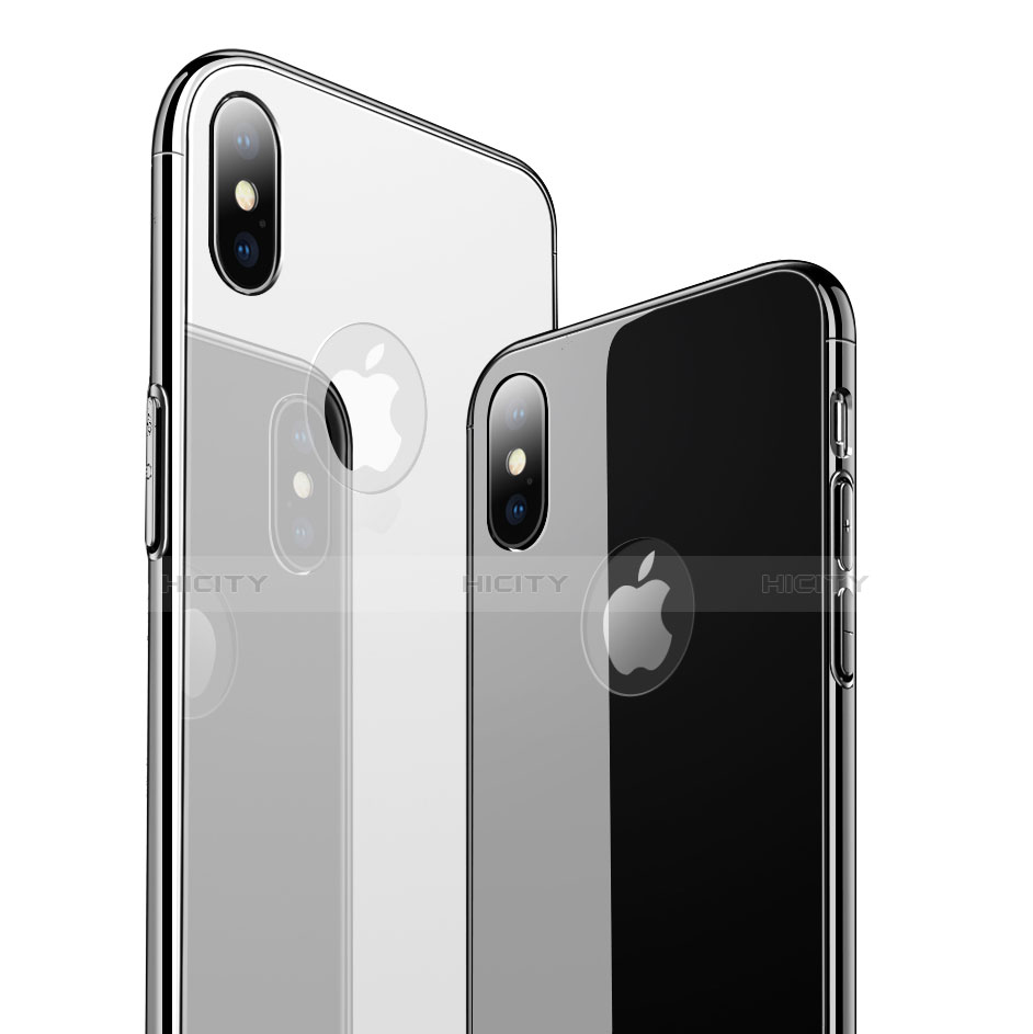 Custodia Lusso Alluminio Laterale Specchio Cover per Apple iPhone Xs