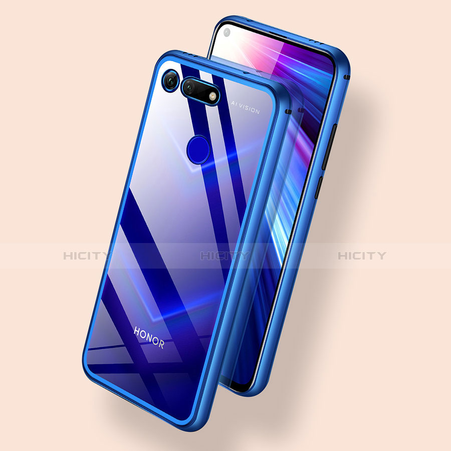 Custodia Lusso Alluminio Laterale Specchio Cover per Huawei Honor V20