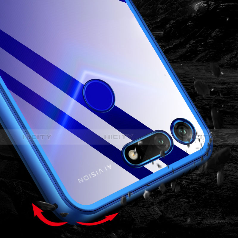 Custodia Lusso Alluminio Laterale Specchio Cover per Huawei Honor V20