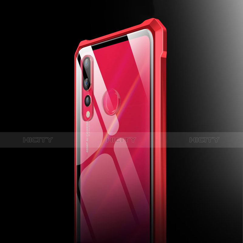 Custodia Lusso Alluminio Laterale Specchio Cover per Huawei Nova 4