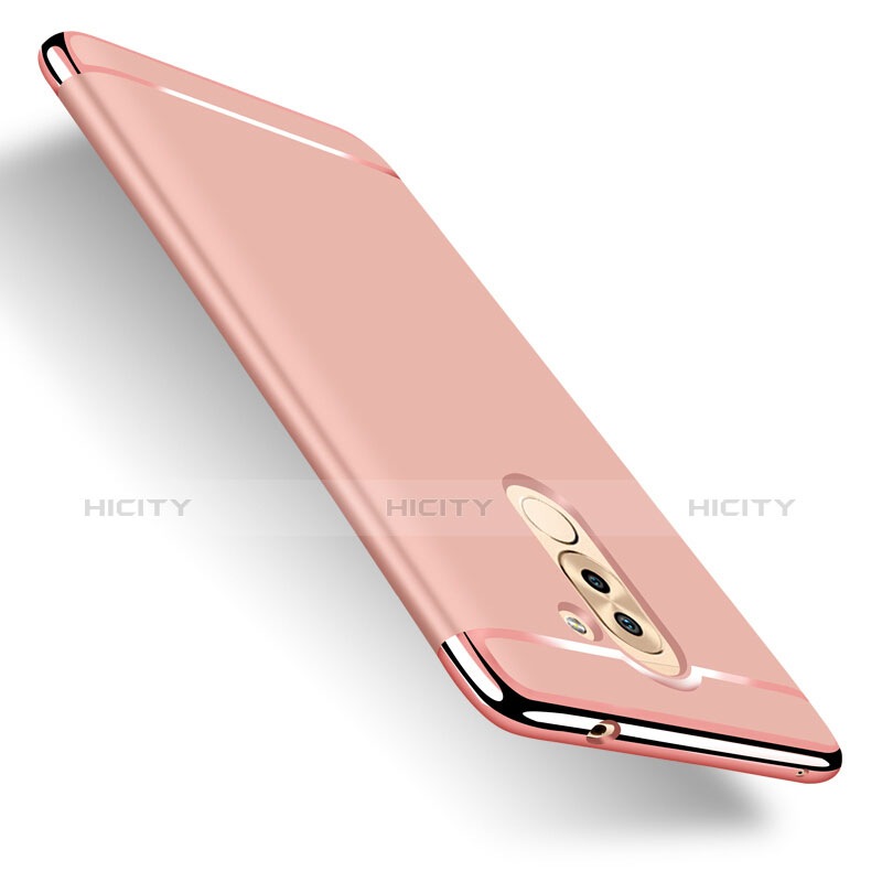 Custodia Lusso Alluminio per Huawei Honor 6X Oro Rosa