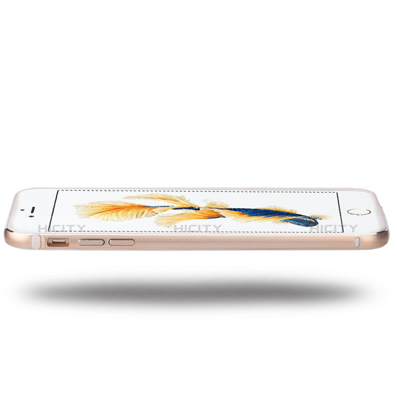 Custodia Lusso Laterale Alluminio per Apple iPhone 6 Oro