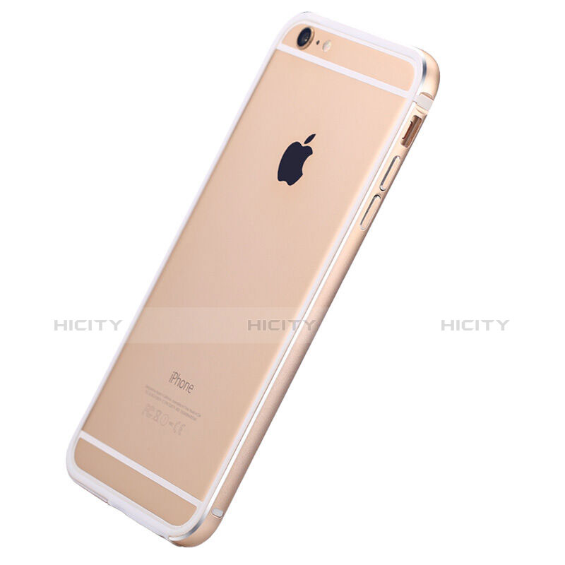 Custodia Lusso Laterale Alluminio per Apple iPhone 6 Oro