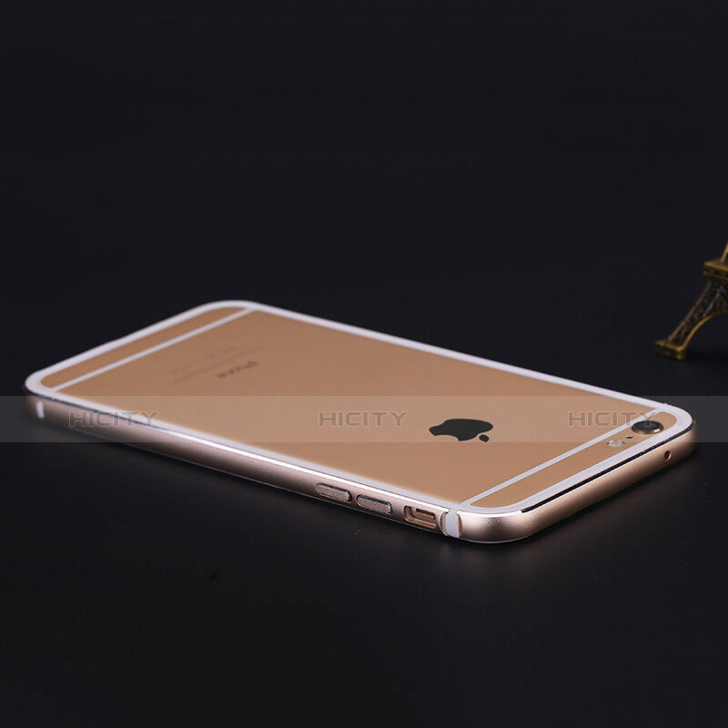 Custodia Lusso Laterale Alluminio per Apple iPhone 6 Oro