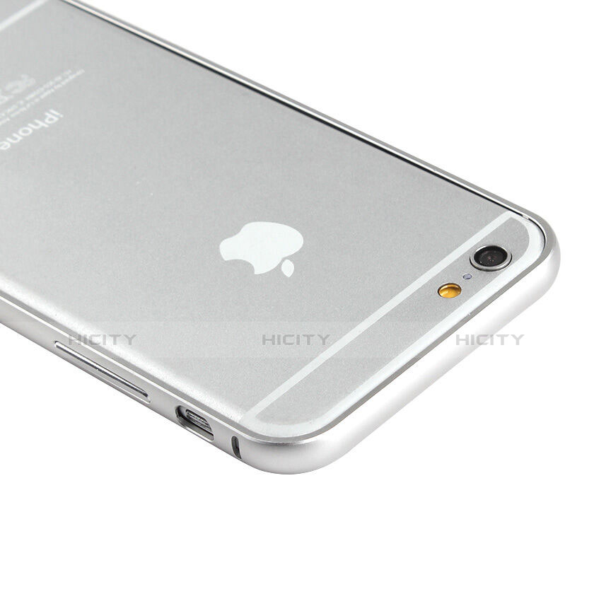 Custodia Lusso Laterale Alluminio per Apple iPhone 6 Plus Argento