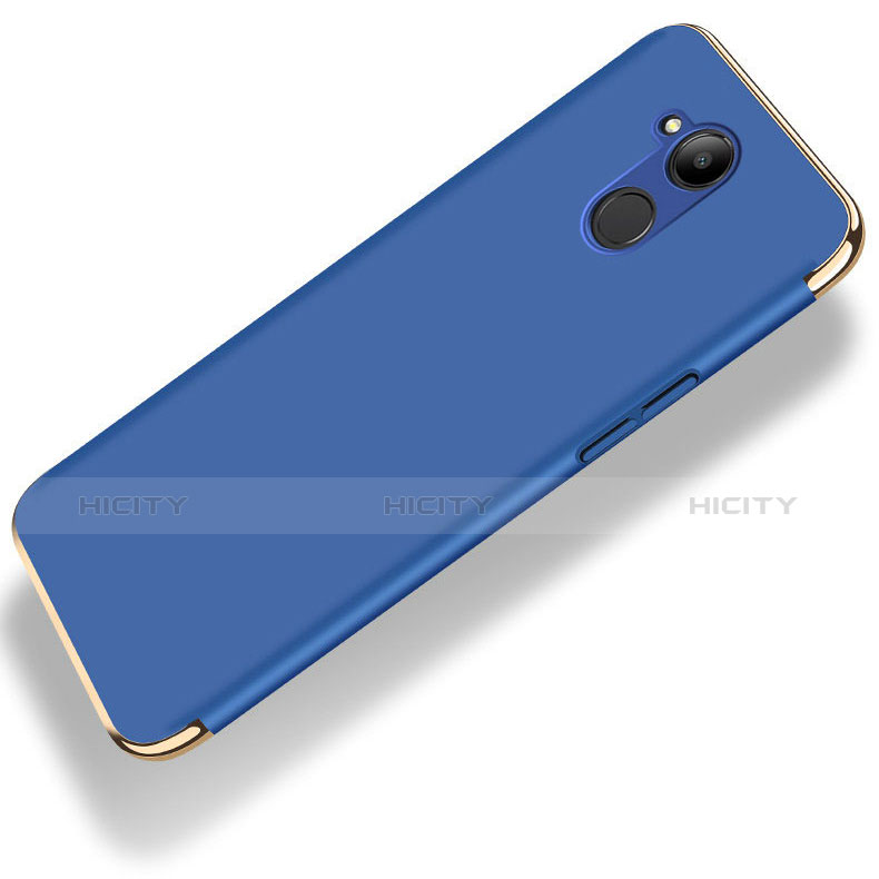 Custodia Lusso Metallo Laterale e Plastica Cover con Cordoncino per Huawei Honor 6C Pro