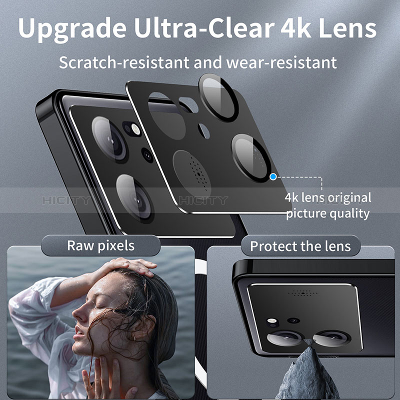 Custodia Lusso Metallo Laterale e Plastica Cover con Mag-Safe Magnetic LK1 per Xiaomi Redmi K60 Ultra 5G