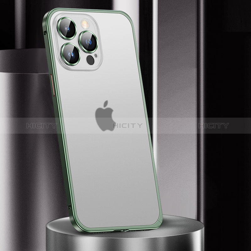 Custodia Lusso Metallo Laterale e Plastica Cover JL2 per Apple iPhone 14 Pro