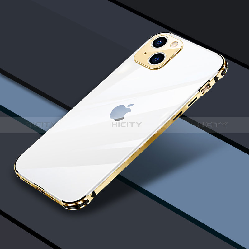 Custodia Lusso Metallo Laterale e Plastica Cover JL3 per Apple iPhone 14