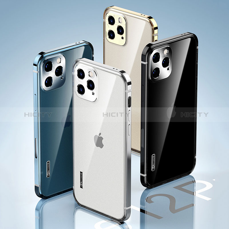 Custodia Lusso Metallo Laterale e Plastica Cover JL3 per Apple iPhone 14 Pro