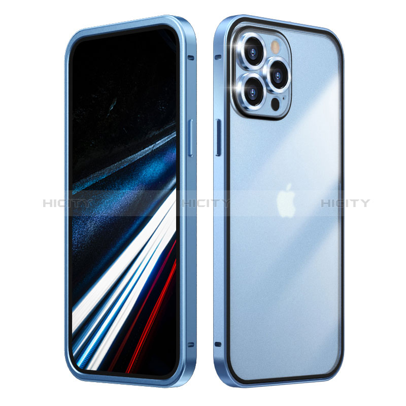 Custodia Lusso Metallo Laterale e Plastica Cover LF3 per Apple iPhone 16 Pro Max