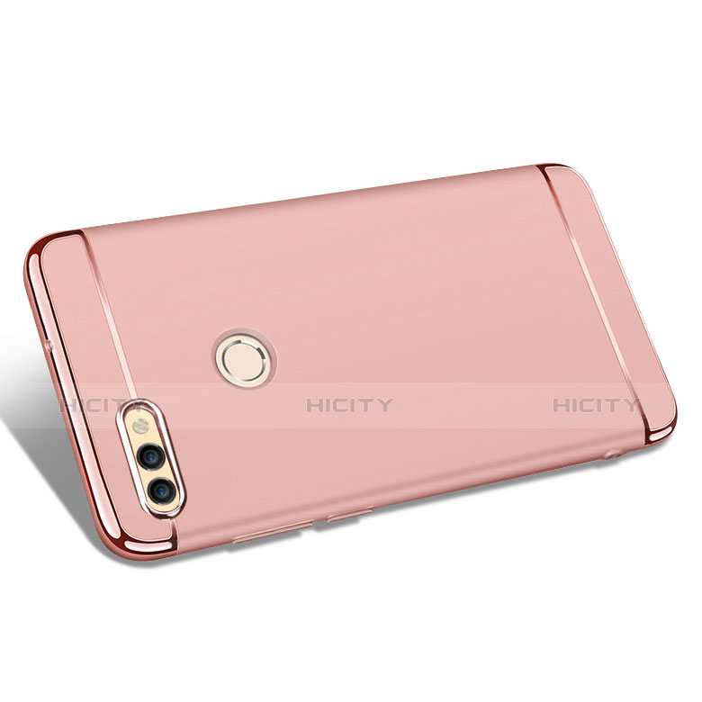 Custodia Lusso Metallo Laterale e Plastica Cover M01 per Huawei Enjoy 7S