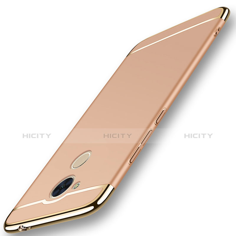 Custodia Lusso Metallo Laterale e Plastica Cover M01 per Huawei Honor 6C Oro