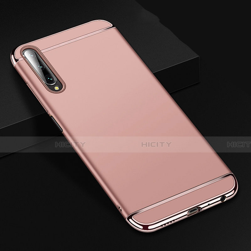 Custodia Lusso Metallo Laterale e Plastica Cover M01 per Huawei Honor 9X Pro