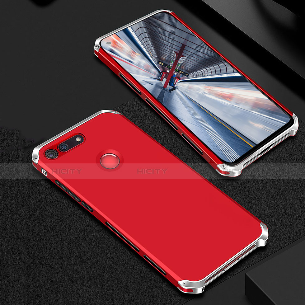 Custodia Lusso Metallo Laterale e Plastica Cover M01 per Huawei Honor View 20 Colorato