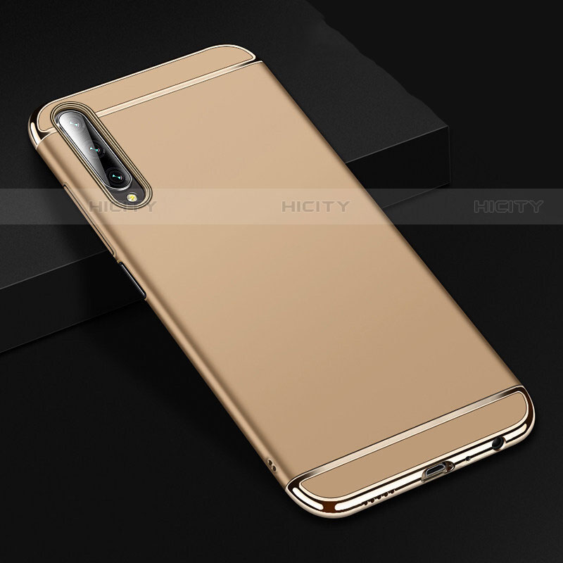 Custodia Lusso Metallo Laterale e Plastica Cover M01 per Huawei P Smart Pro (2019)