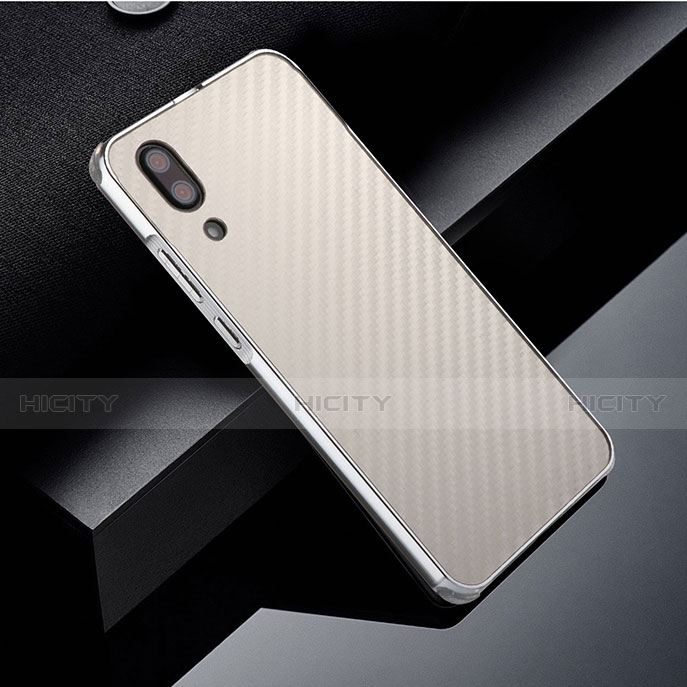 Custodia Lusso Metallo Laterale e Plastica Cover M01 per Huawei P20