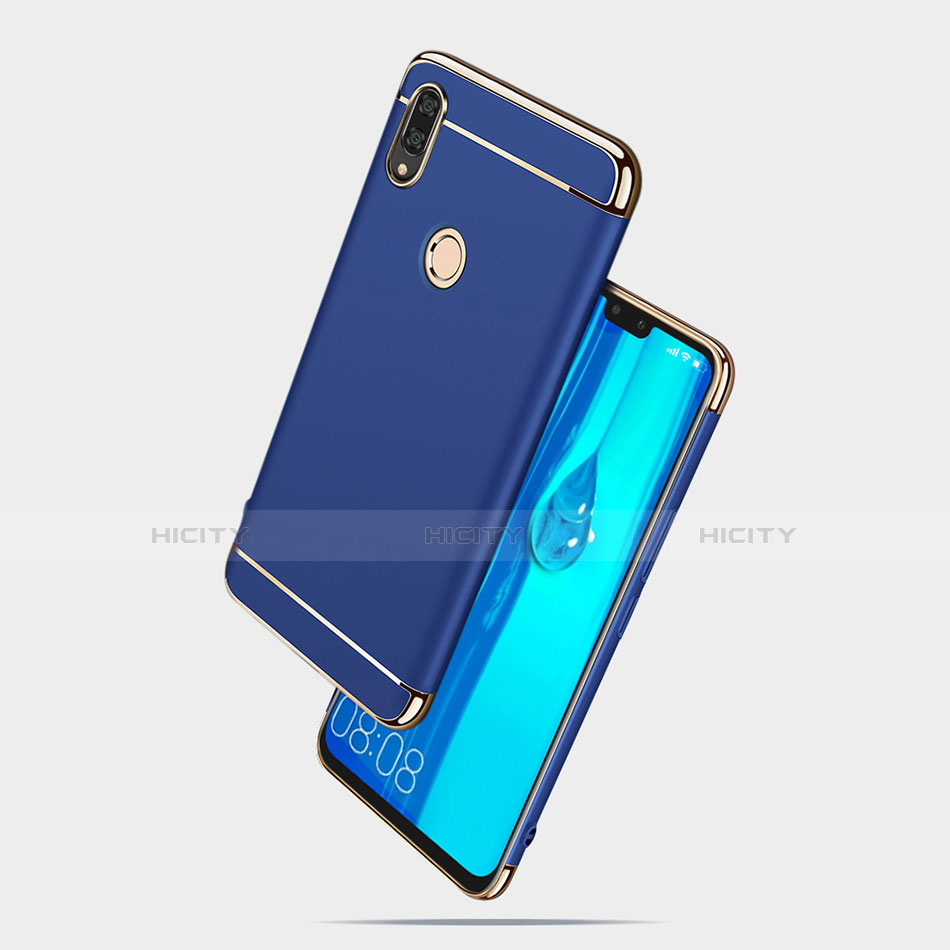 Custodia Lusso Metallo Laterale e Plastica Cover M01 per Huawei Y9 (2019)