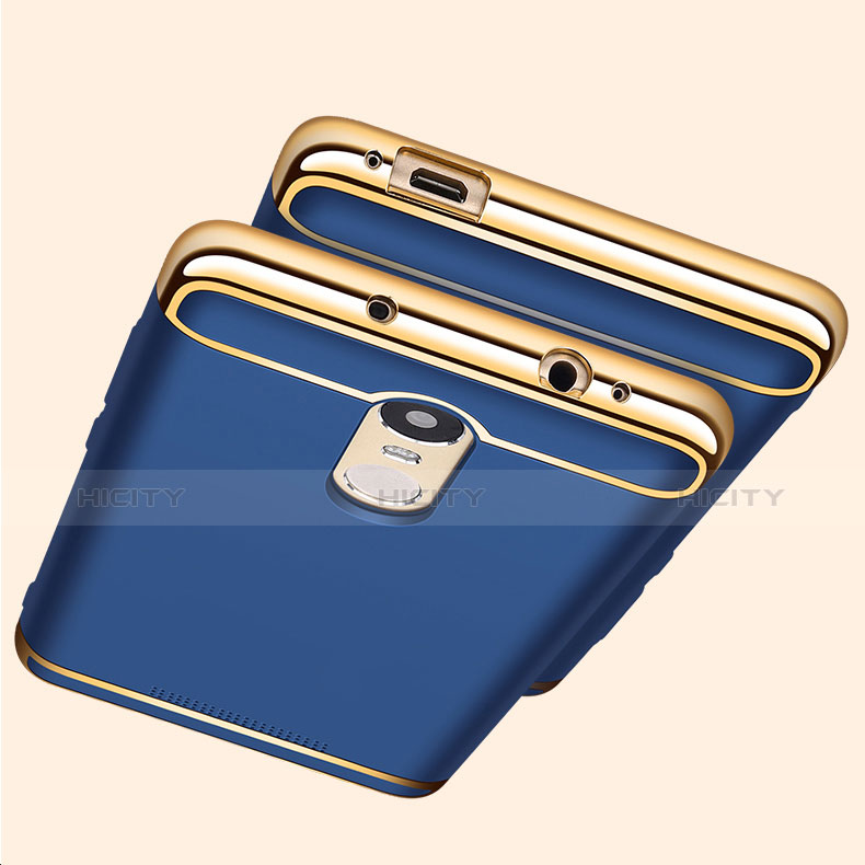 Custodia Lusso Metallo Laterale e Plastica Cover M01 per Xiaomi Redmi Note 3 Pro