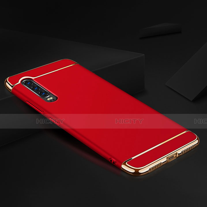 Custodia Lusso Metallo Laterale e Plastica Cover M03 per Huawei P30