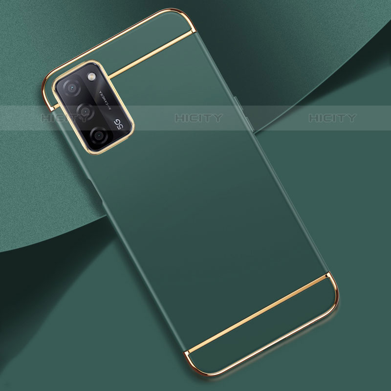 Custodia Lusso Metallo Laterale e Plastica Cover P02 per Oppo A55 5G