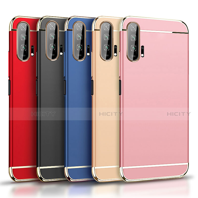 Custodia Lusso Metallo Laterale e Plastica Cover T01 per Huawei Honor 20 Pro