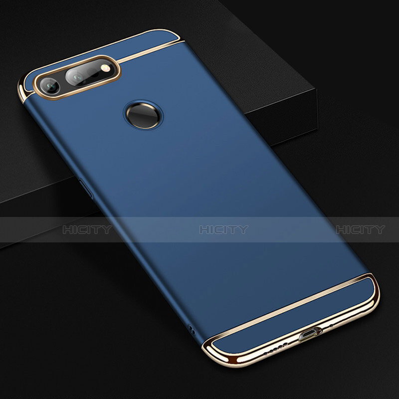 Custodia Lusso Metallo Laterale e Plastica Cover T01 per Huawei Honor V20