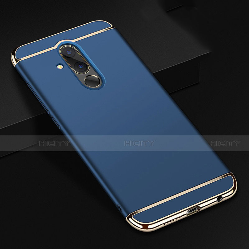 Custodia Lusso Metallo Laterale e Plastica Cover T01 per Huawei Mate 20 Lite