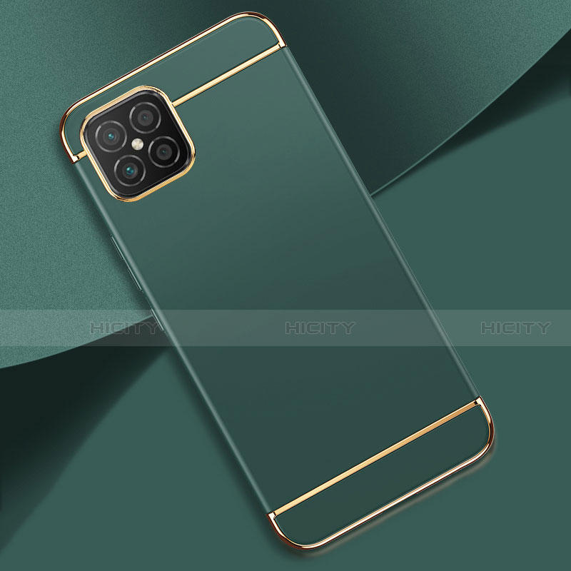 Custodia Lusso Metallo Laterale e Plastica Cover T01 per Huawei Nova 8 SE 5G