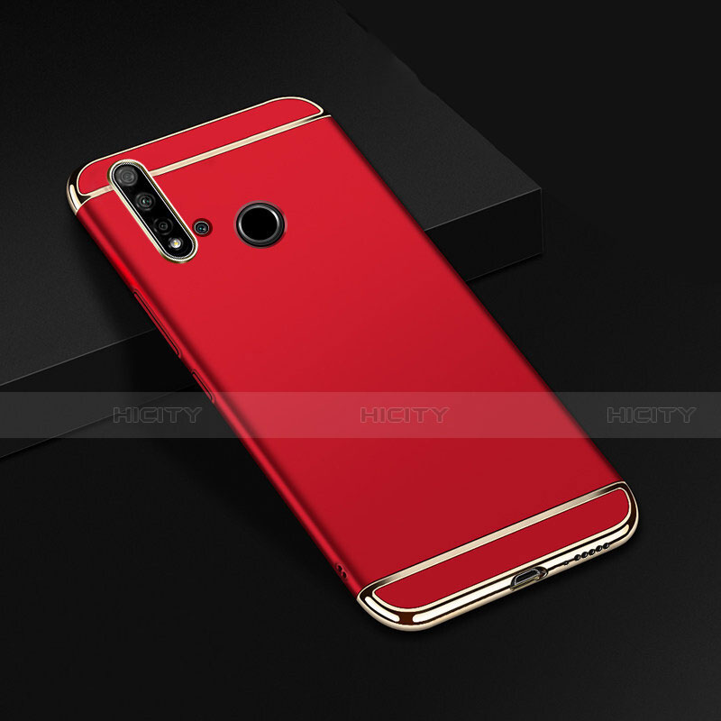 Custodia Lusso Metallo Laterale e Plastica Cover T01 per Huawei P20 Lite (2019)