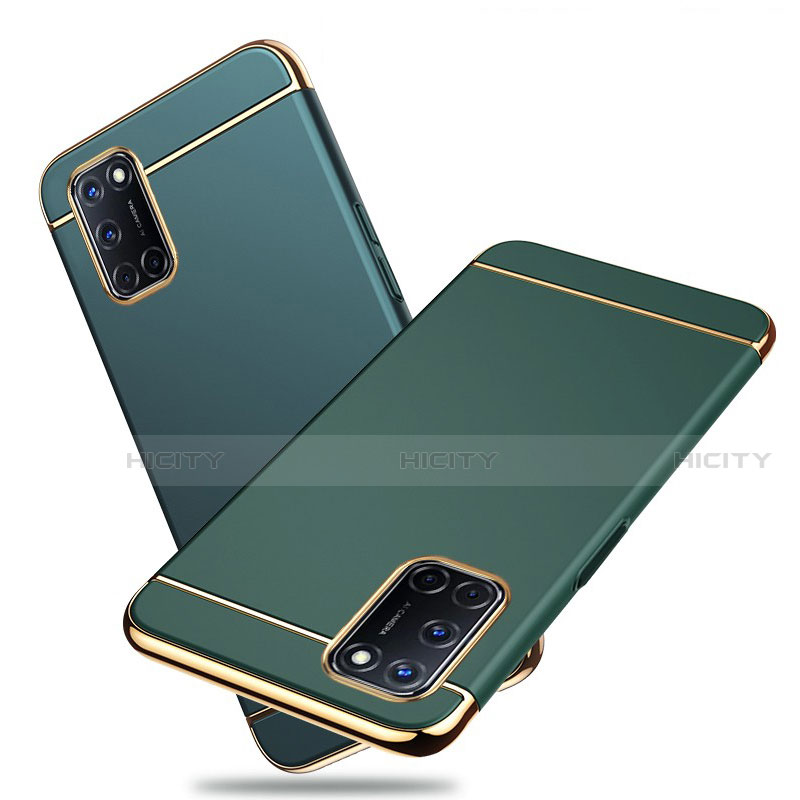 Custodia Lusso Metallo Laterale e Plastica Cover T01 per Oppo A72