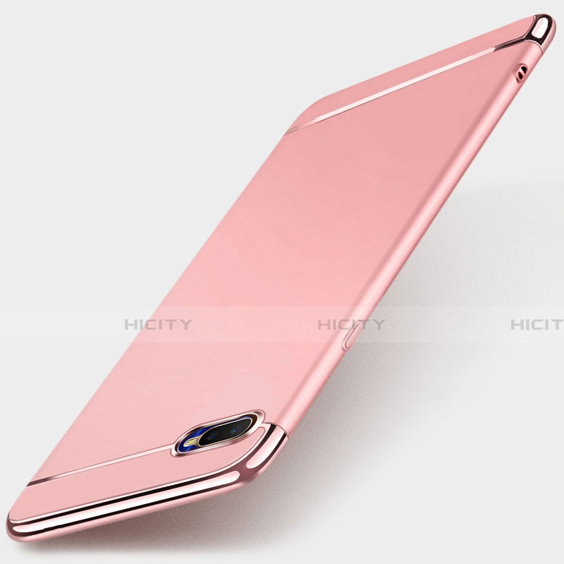 Custodia Lusso Metallo Laterale e Plastica Cover T01 per Oppo R15X