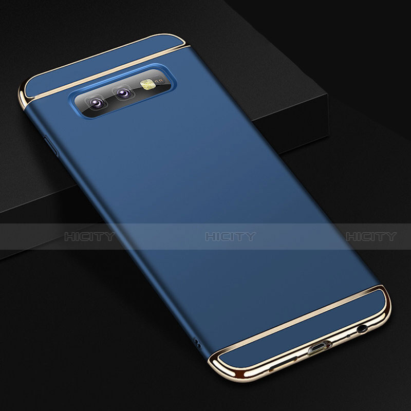 Custodia Lusso Metallo Laterale e Plastica Cover T01 per Samsung Galaxy S10e