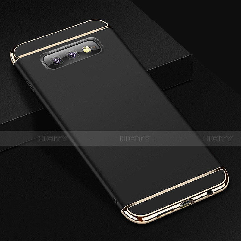 Custodia Lusso Metallo Laterale e Plastica Cover T01 per Samsung Galaxy S10e