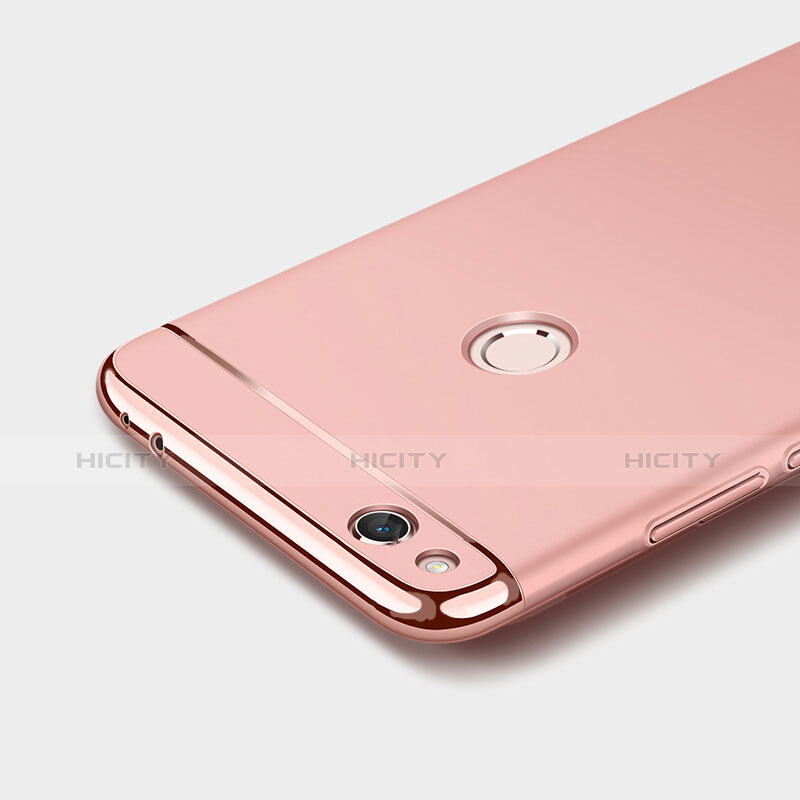 Custodia Lusso Metallo Laterale e Plastica per Huawei GR3 (2017) Oro Rosa