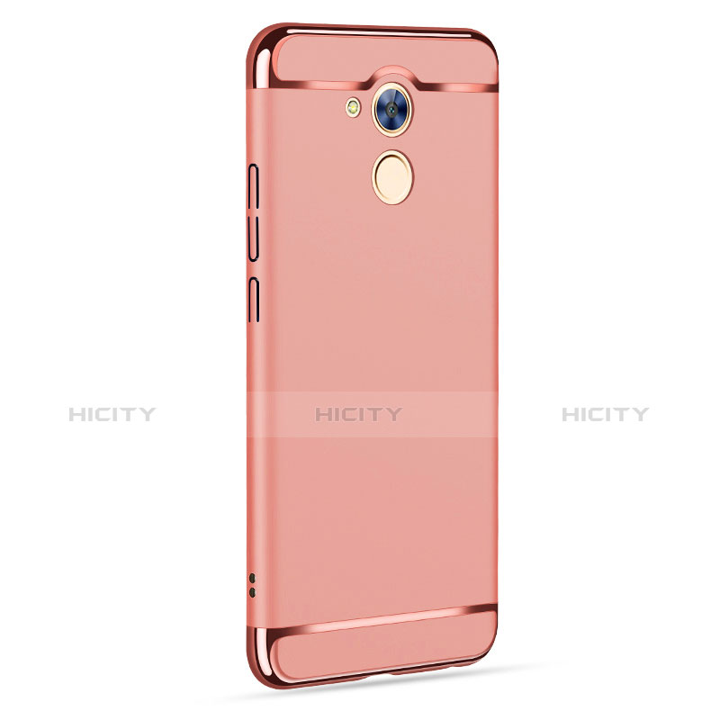 Custodia Lusso Metallo Laterale e Plastica per Huawei Honor 6A Oro Rosa