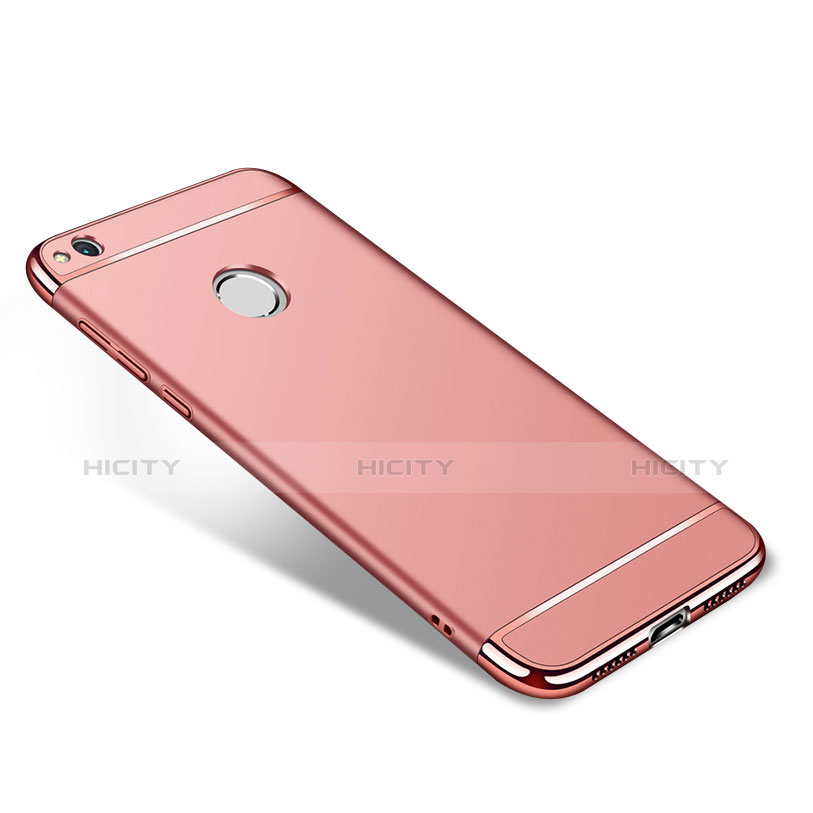 Custodia Lusso Metallo Laterale e Plastica per Huawei Nova Lite Oro Rosa