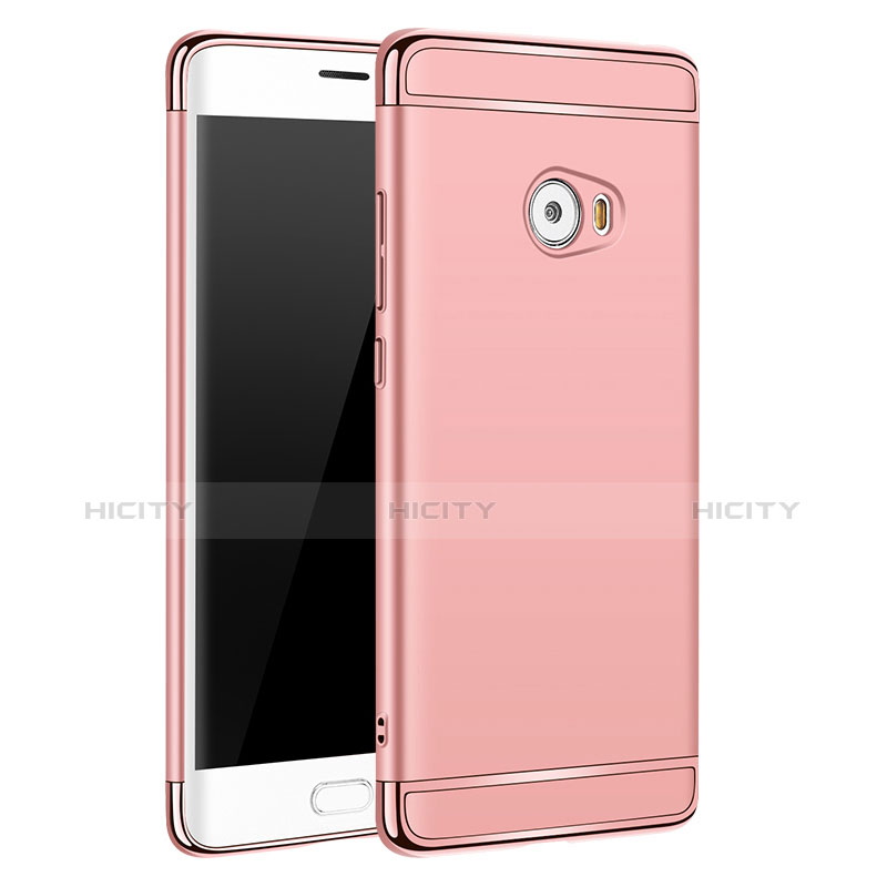 Custodia Lusso Metallo Laterale e Plastica per Xiaomi Mi Note 2 Special Edition Oro Rosa