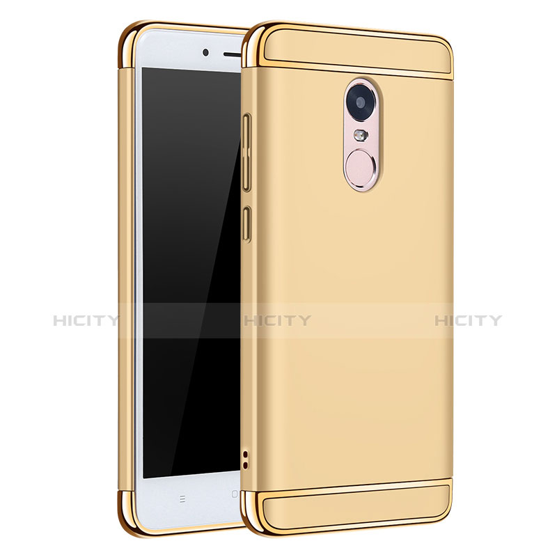 Custodia Lusso Metallo Laterale e Plastica per Xiaomi Redmi Note 4X Oro