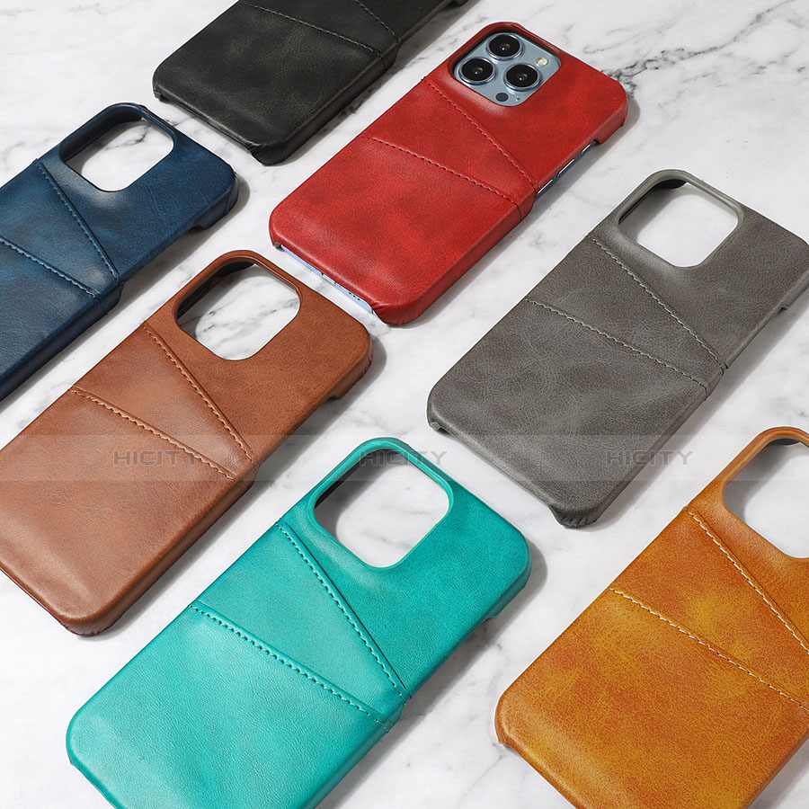 Custodia Lusso Pelle Cover A15 per Apple iPhone 14 Pro