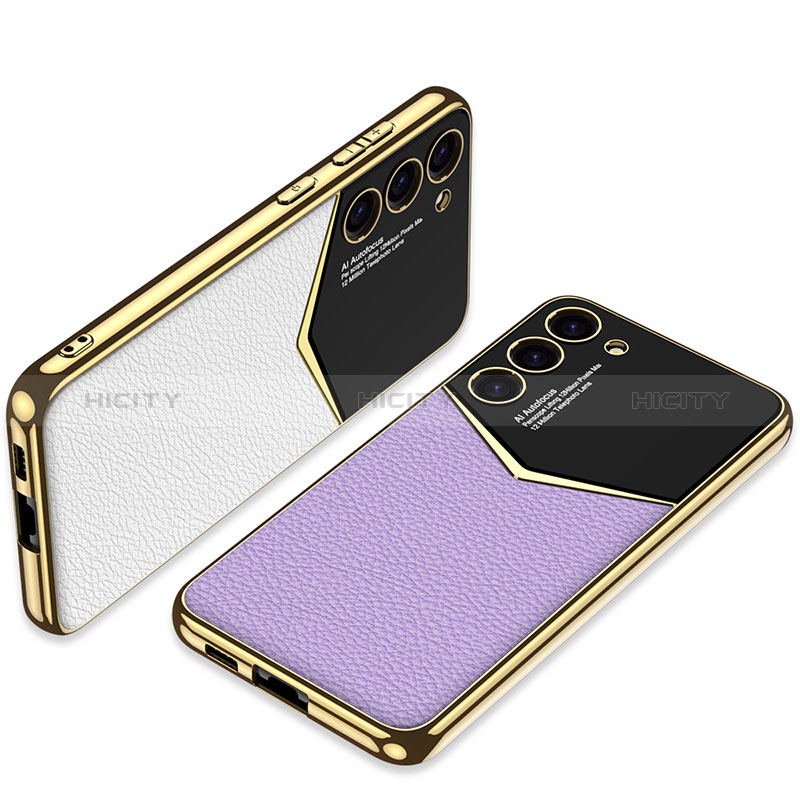 Custodia Lusso Pelle Cover AC4 per Samsung Galaxy S22 Plus 5G