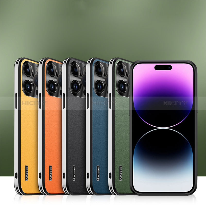 Custodia Lusso Pelle Cover AT1 per Apple iPhone 14 Pro Max