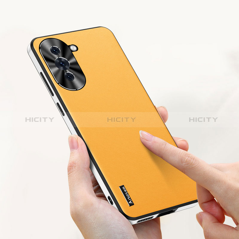 Custodia Lusso Pelle Cover AT1 per Huawei Nova 10 Pro