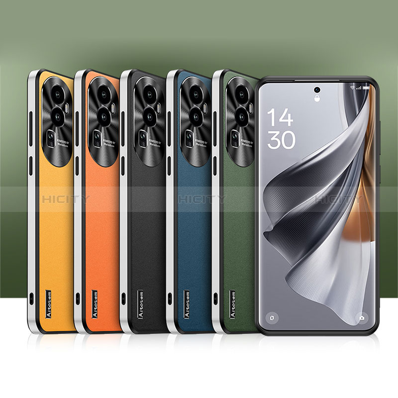 Custodia Lusso Pelle Cover AT1 per Oppo Reno10 Pro+ Plus 5G