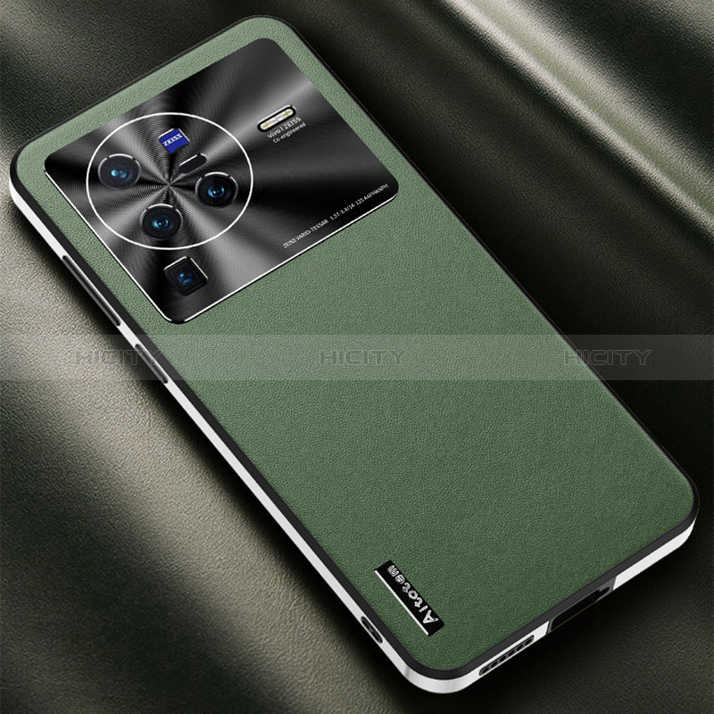 Custodia Lusso Pelle Cover AT2 per Vivo X80 Pro 5G