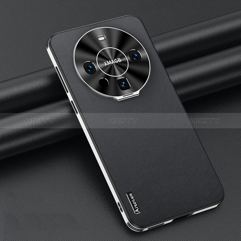 Custodia Lusso Pelle Cover AT3 per Huawei Mate 60 Nero