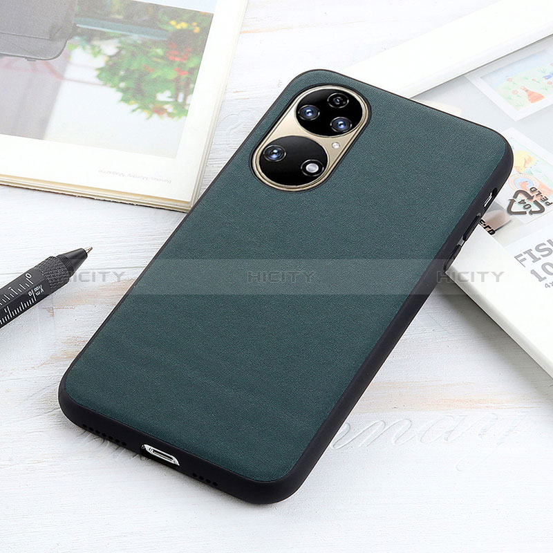 Custodia Lusso Pelle Cover B01H per Huawei P50