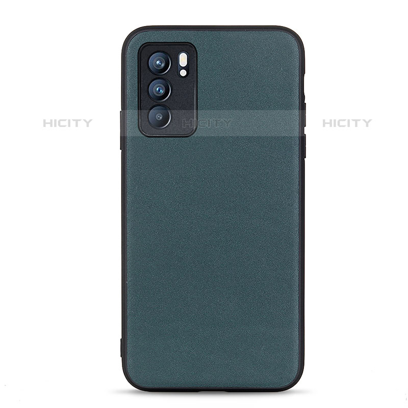 Custodia Lusso Pelle Cover B01H per Oppo Reno6 5G