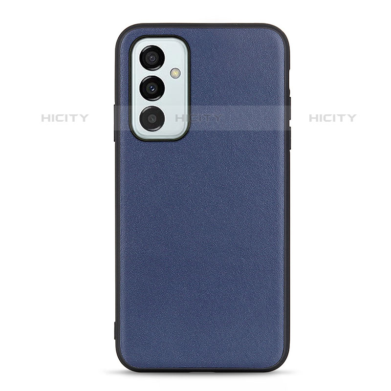 Custodia Lusso Pelle Cover B01H per Samsung Galaxy M23 5G Blu